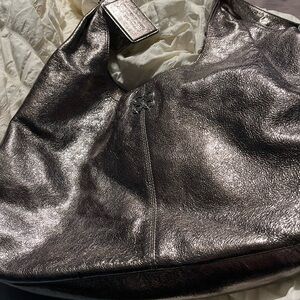 Coach Metallic hobo